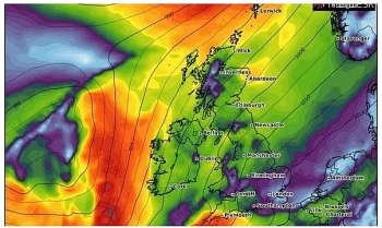 uk and europe weather forecast latest november 13 rain fierce wind return after mostly dry bright conditions